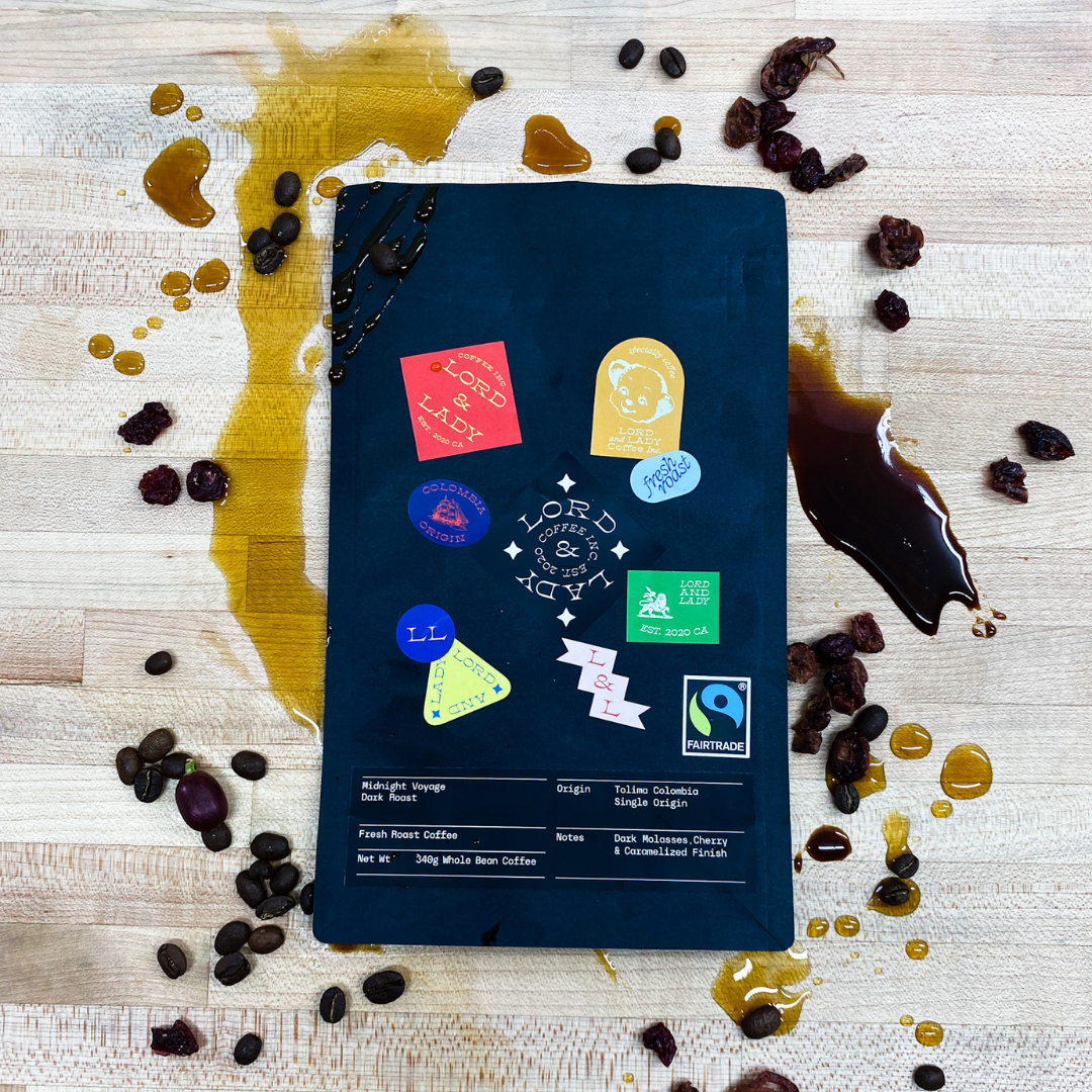 Midnight Voyage - Dark Roast – Lord & Lady Coffee